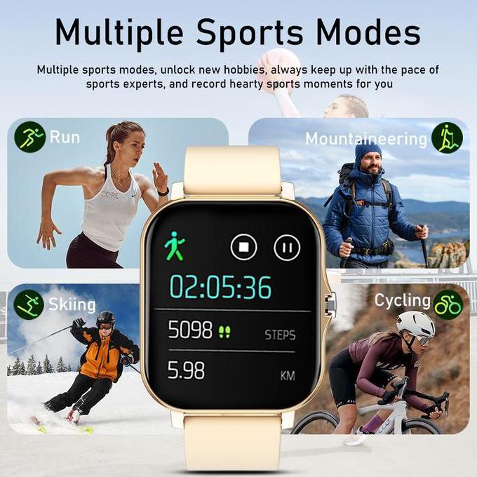 Wrble- Biden Y13 Smartwatch Color Screen Magnetic Charging Full Touch Fitness