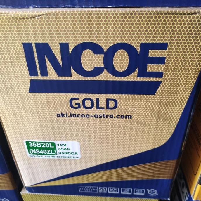 Accu/aki mobil ns40zl (35ah) incoe gold, ori ayla & agya