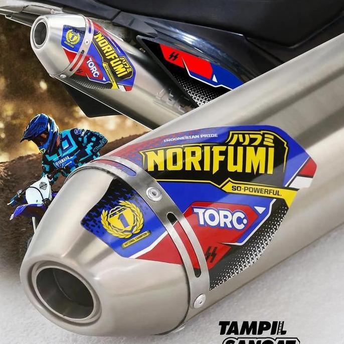 Knalpot Norifumi Torc CRF 150 original