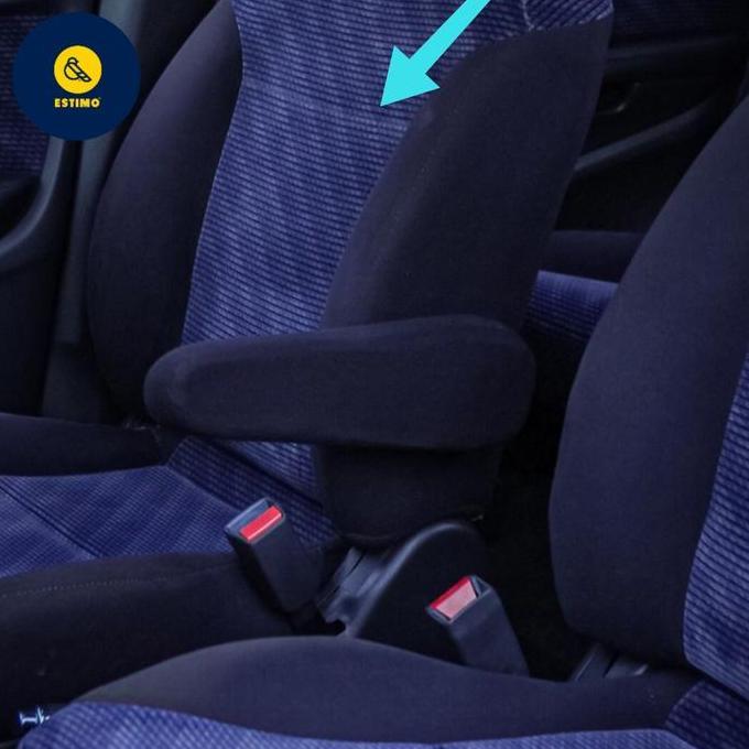 kain Jok Mobil bludru Fabric warna biru tua salur hitam soft Original Honda Stream Harga untuk per 1