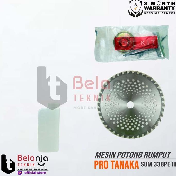 Gardenfil Pro Tanaka Mesin Potong Rumput Pro Sum 338 Pe Iii Brush Cutter Sum338
