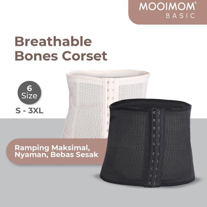 Korset Melahirkan | MOOIMOM Breathable Boned Corset Korset Pelangsing