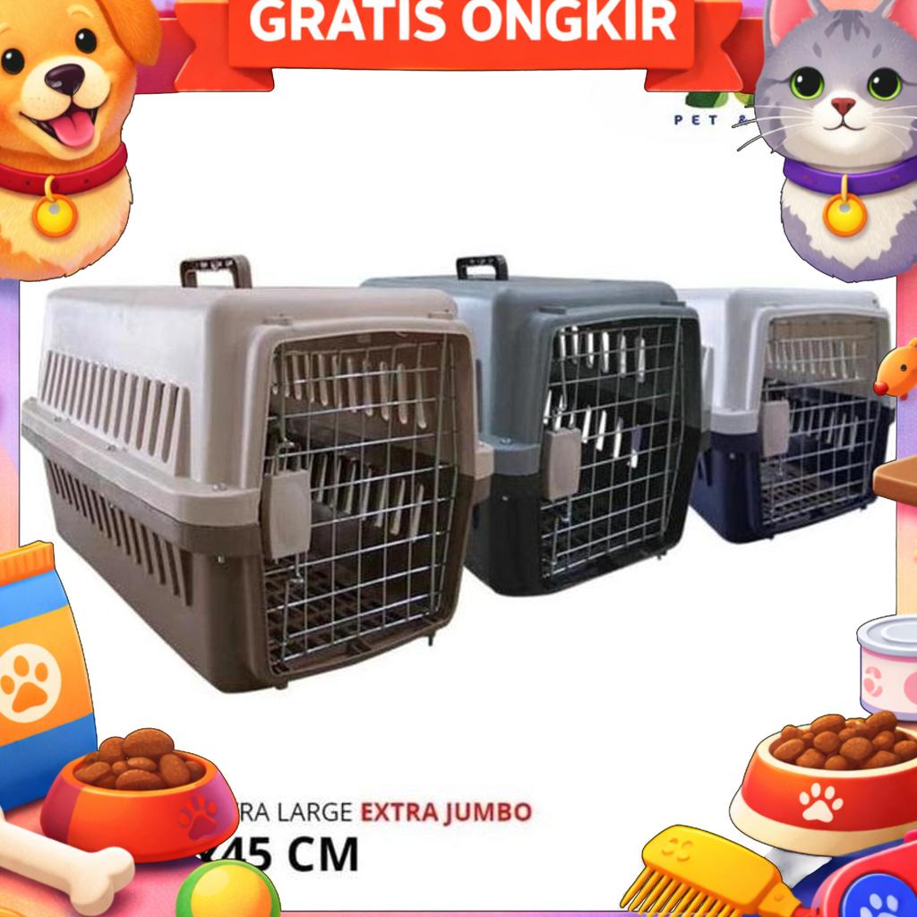 Pet Cargo Xl/Ml/Sm - Pet Cargo Kucing/Kelinci