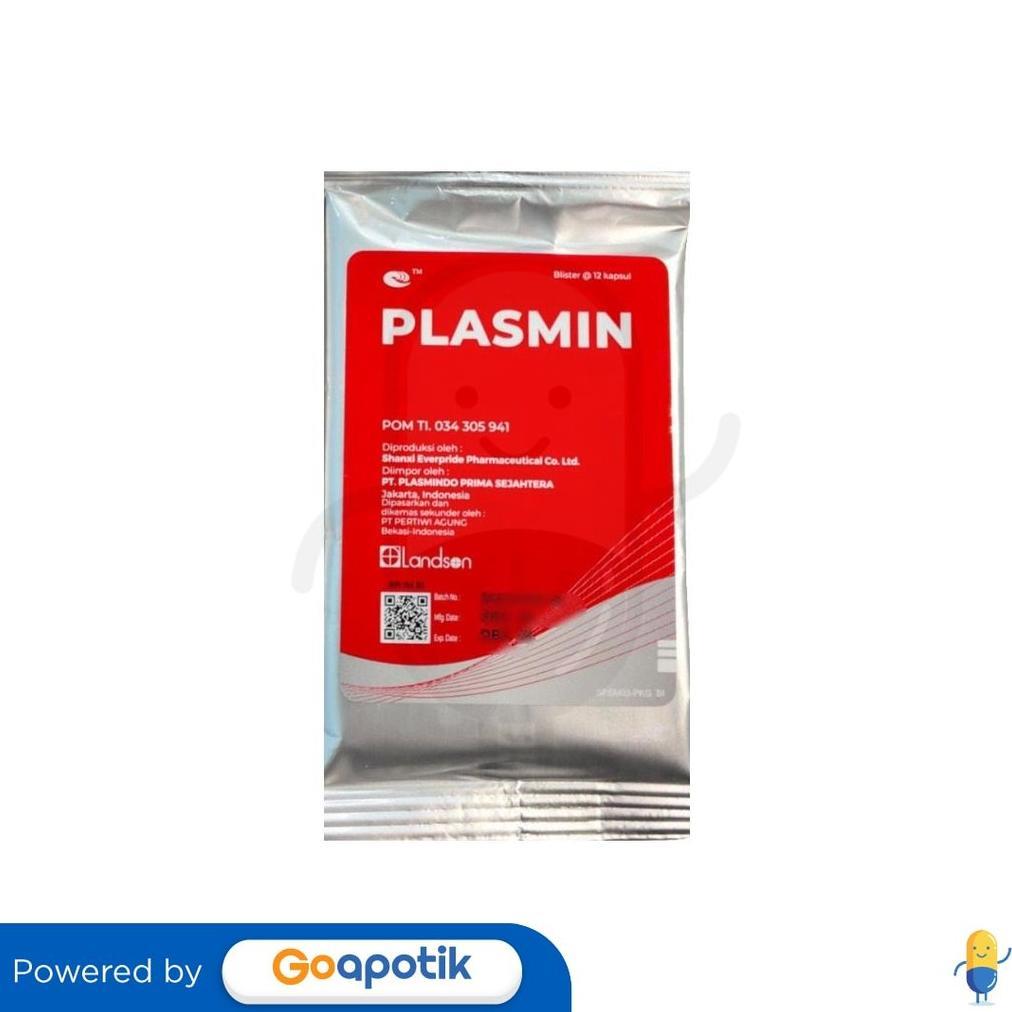 Plasmin Blister 12 Kapsul Original