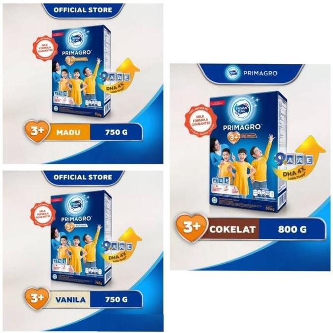 Cod,Bisa- Primagro 3+ Frisian Flag Karya  Primagro Primagro 3+ 750Gr