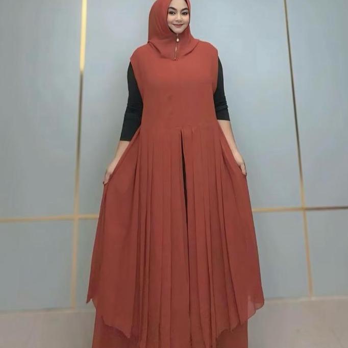 Newrilis- Jilbab Anindya| Hijab Rompi | Jilbab Instan | Jilbab Viral | Jilbab Kekinian | Hijab Trend