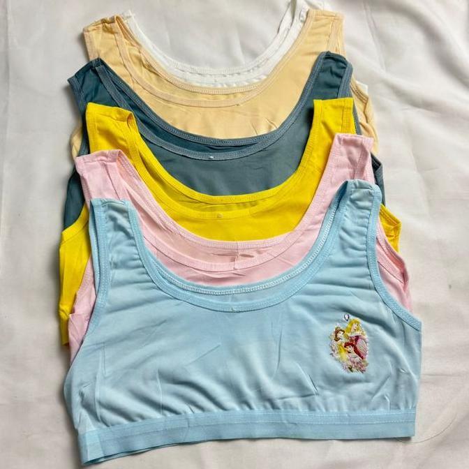 Duniaank- 12Pcs Bra Miniset Kemben Anak Remaja Ukuran 7-12 Tahun Sd-Smp Promo Murah Grosir