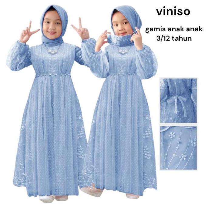 gamis anak anak, gamis anak perempuan, gamis brokat anak perempuan,gamis anak cewek Muslim Dress Mut