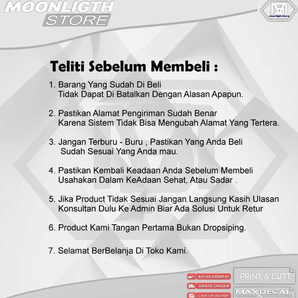 official` stiker wraping bening transparan skotlet transparan clear skotlet motor