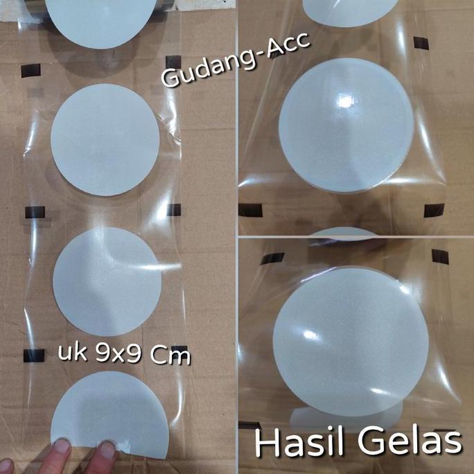 Terpopuler- Seal Cup Putih Plastik Lid Cup Tulis Nama 1200 Cup / Sealer Printing