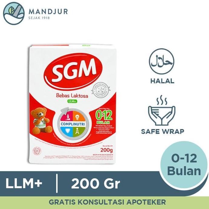 Cod,Bisa- Sgm Llm Sgm Llm+ Bebas Laktosa  200 Gram
