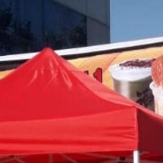 atap tenda lipat ukuran 2x2 ( atap saja)