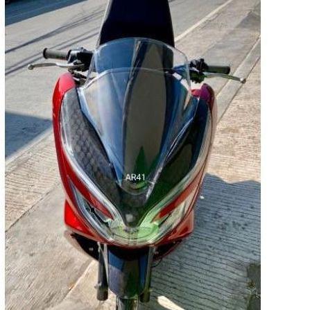 Thebest- Winshield visor Pcx Visor pcx / Visor / Winshield pcx 160 sporty Visor