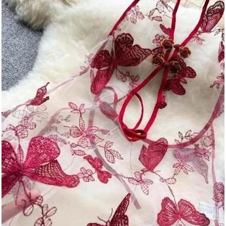 Promo Lingerie Cosplay Cheongsam China Baju Tidur Wanita 3618 Cod