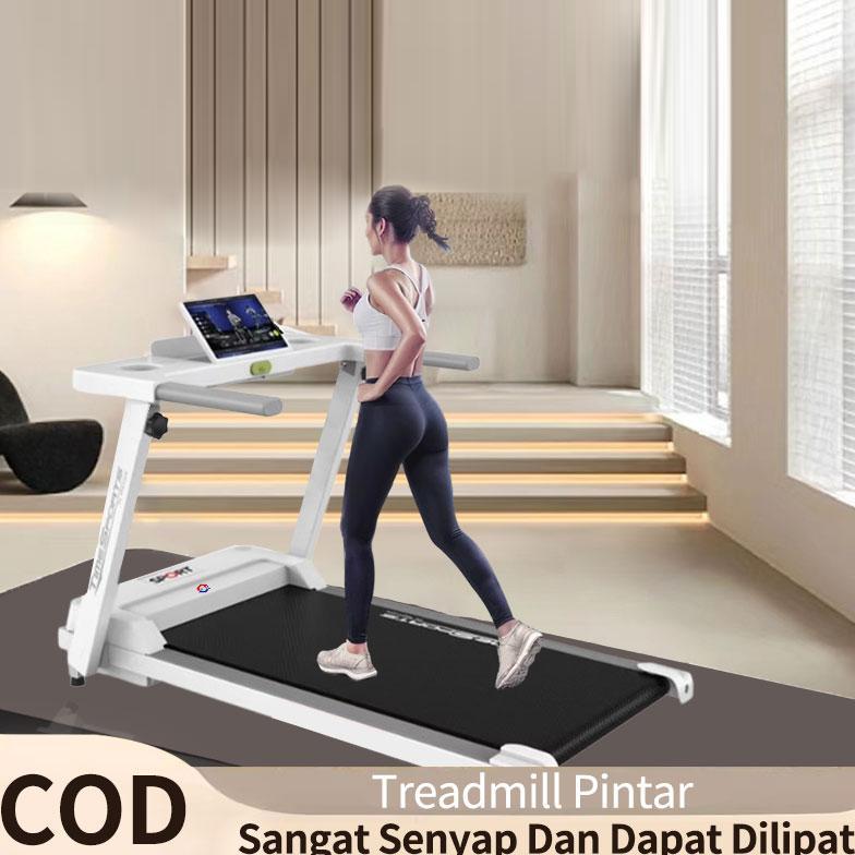 Treadmill Listrik/Treadmill Electric MultiFungsi Low Watt ,Treadmill Portable Peralatan Kebugaran