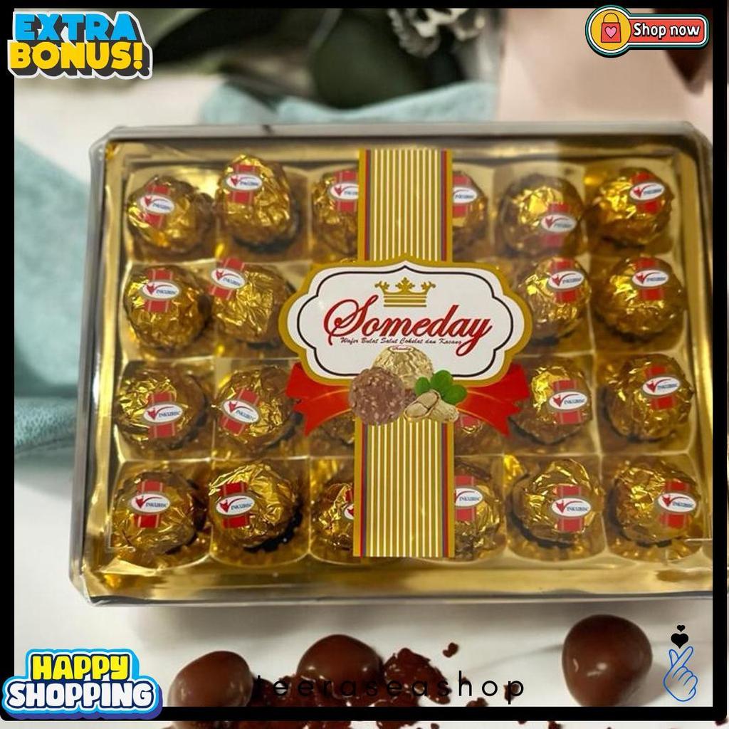 Coklat Someday Kemasan Kotak Isi 24 Pcs/Cokelat Someday Kotak