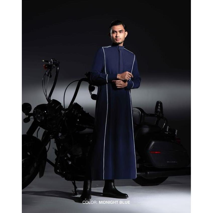 Uwouwo- Thobe Studios Line Series Thoub X Bysofni Jubah Pria Premium Slimfit Uv Protection Bahan Nab