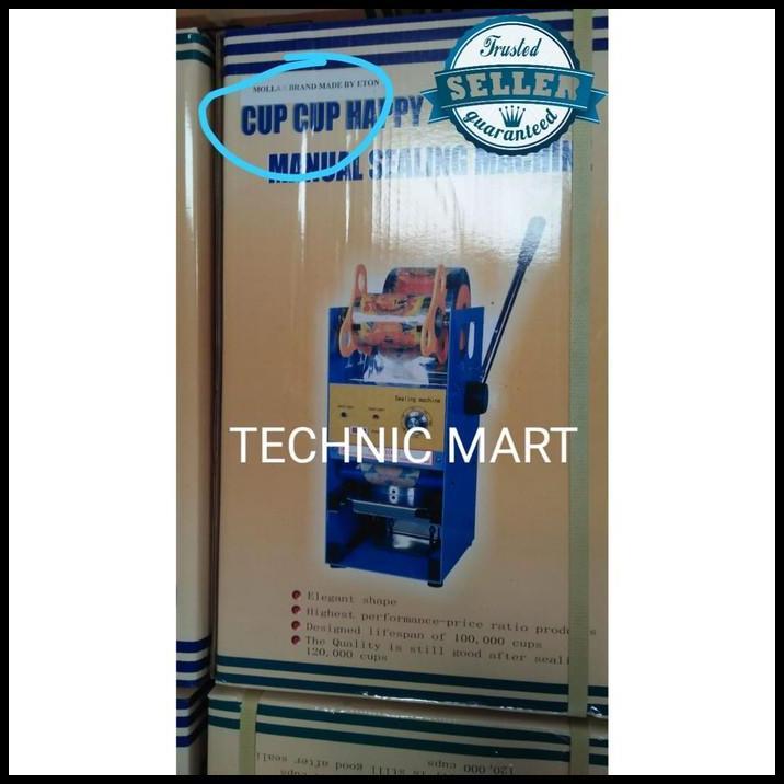 TERMURAH CUP SEALER MESIN PRESS GELAS ET-D8 ETON MOLLAR 
