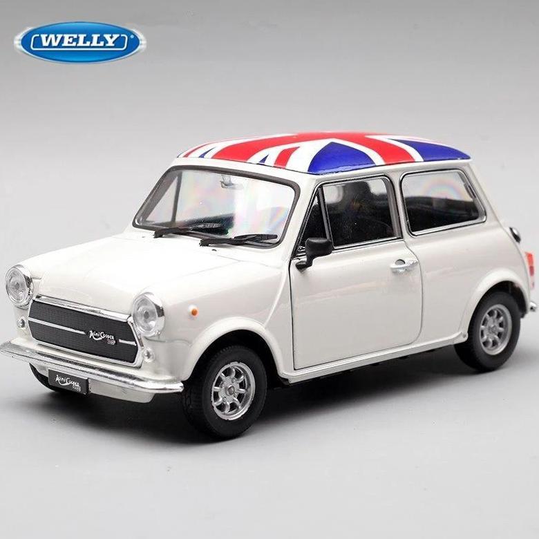 Lss Welly Mini Cooper 1300 Mainan Mobil Mobilan Miniatur Jagat_Diecast Jagat Diecast