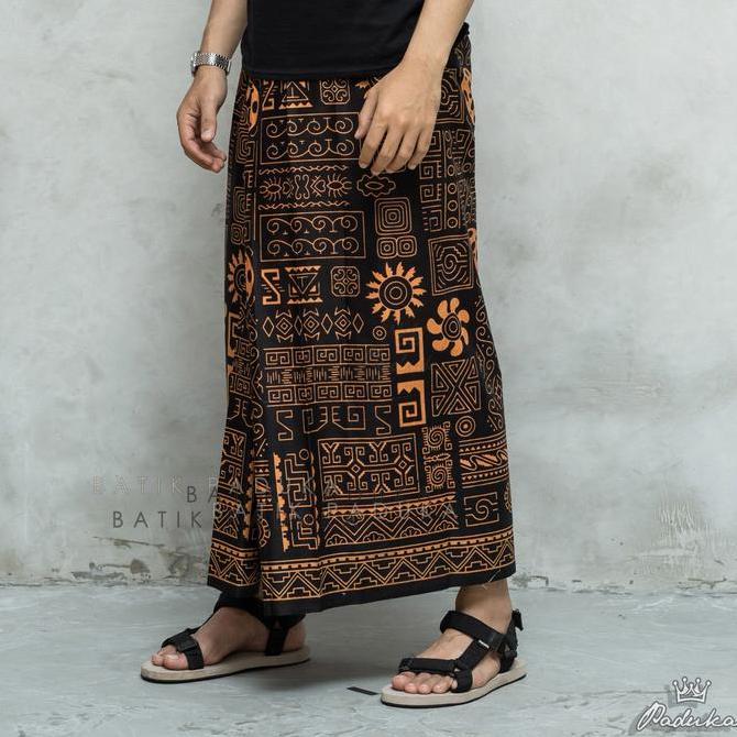 FREE ONGKIR SARUNG ETNIK KALIMANTAN [KATUN] - BATIK PADUKA EXCLUSIVE - KAIN SHOLAT MOTIF PRINTING MU