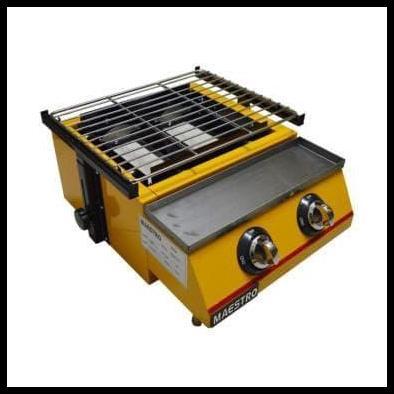 TERBARU GAS ROASTER ATAU PANGGANGAN SOSIS 2 TUNGKU MT K111 B MAESTRO