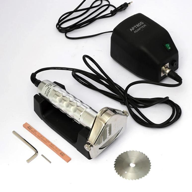 Electric Kebab Slicer Doner Knife Shawarma Cutter Handheld Gyro Knife 220V 110V Two Blades BBQ Roast