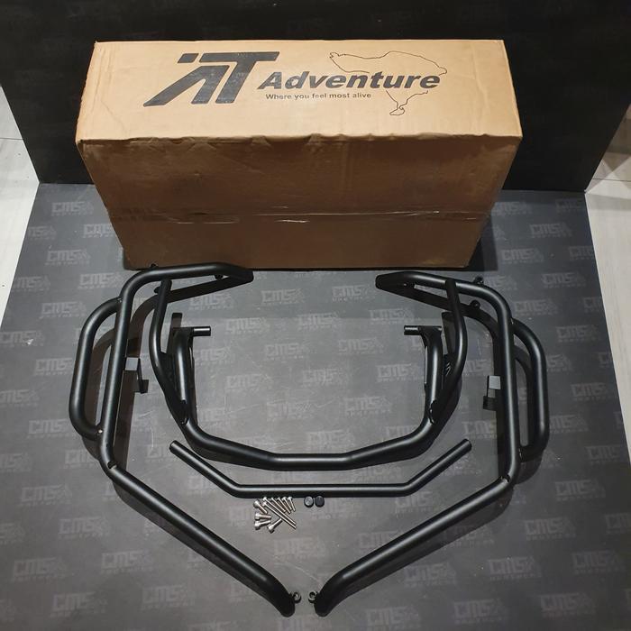 Crashbar Tubular Aitech Mode Brixton Honda Adv 150 Original Original Dan Terpercaya