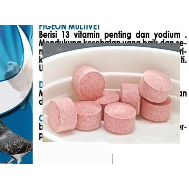 Isi 10 Tablet Multivet Vetafarm