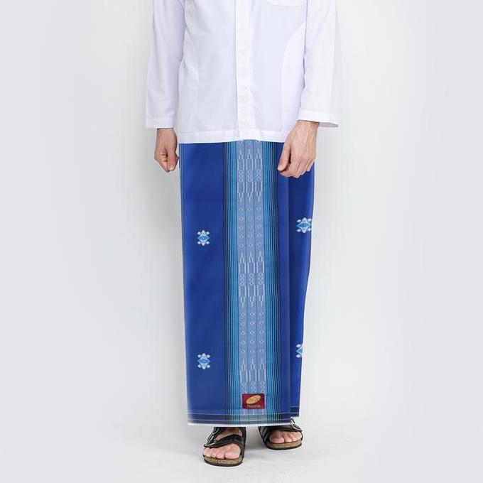Sarung ATLAS Premium 760 Songket Biru Tua (TERBAIK) (TERBARU) (TERMURAH)