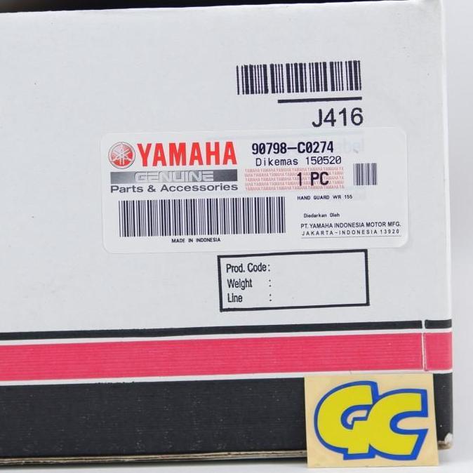 Hand Guard WR 155 Original Yamaha (TERBAIK) (TERBARU) (TERMURAH)