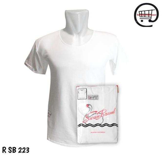 Realboy- Kaos Dalam Pria Swan Rider/ Oblong Swan Sb 223 Size 34-42 Grosir