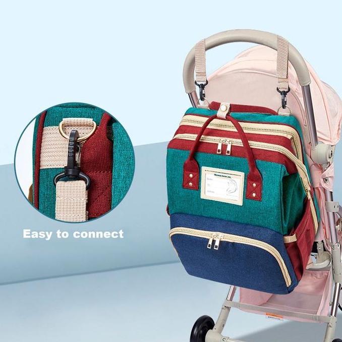 Tas Ransel Ranjang Bayi |Diaper Bag |Mommy Diaper Bag |Tas Bayi