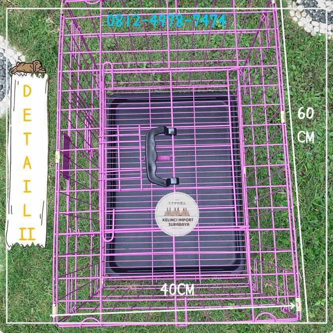 Kandang Hewan Anjing / Kelinci / Kucing Import - Size Large