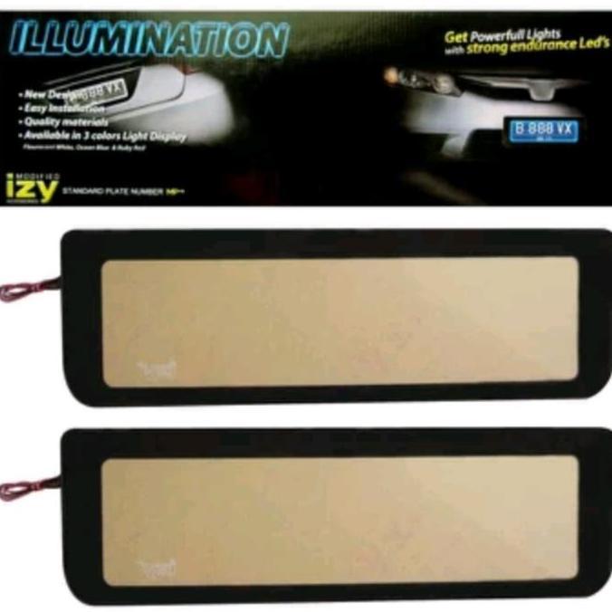 Cover Plat Nomor Mobil LED