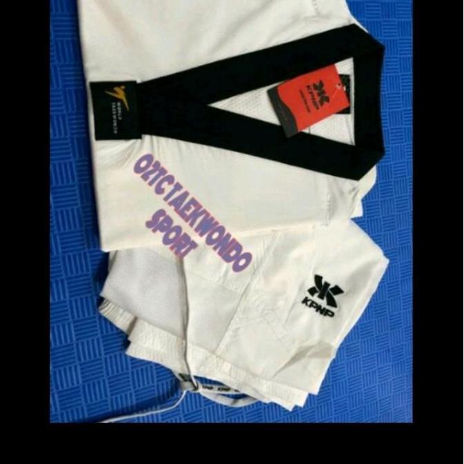 DOBOK TAEKWONDO KPNP AUTHENTIC FIGHTER (TERBAIK) (TERBARU) (TERMURAH)