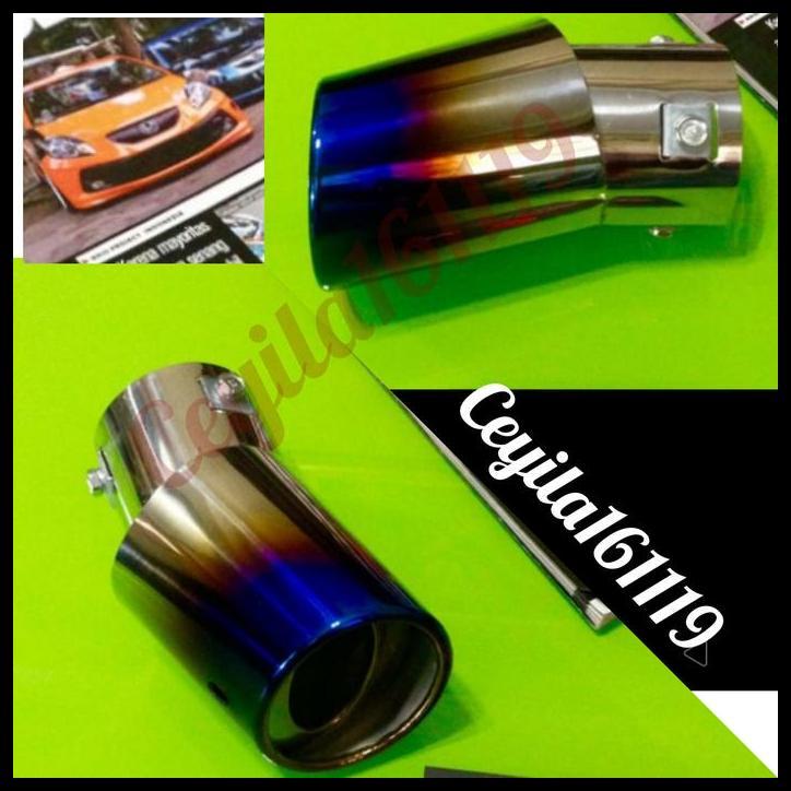 TERMURAH MUFFLER BUNTUT KNALPOT RACING PELANGI MOBIL ALL NEW APV /APV ARENA 