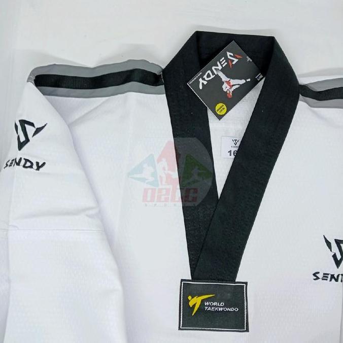 DOBOK SENDY FIGHTER DIAMOND ONE PRIDE STRIP (TERBAIK) (TERBARU) (TERMURAH)