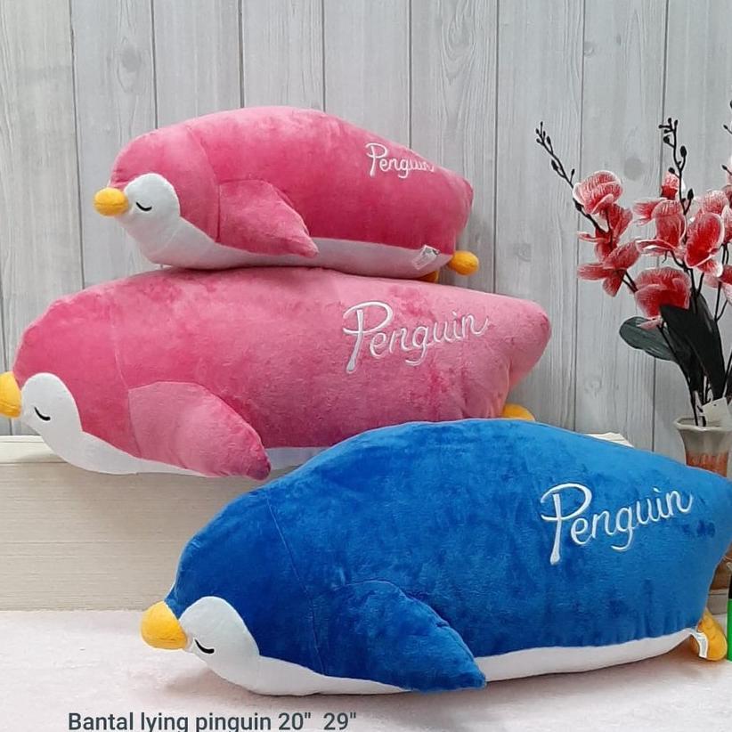 Grade Ori Boneka Pinguin Lying 75Cm/Bantal Pinguin/Animal Boneka Besar/Boneka Pinguin Jumbo/Boneka P