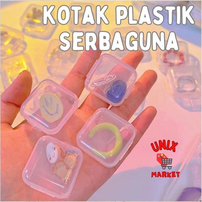 (ISI 5) Kotak Mini Serbaguna / Kotak Kecil Simpan Barang Mini / Kotak Plastik Serbaguna / Mini Box A