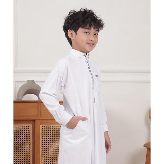 Promo Qori Apparel Jubah / Gamis Uwais Al Qarni (Lengan Manset) Uga-2