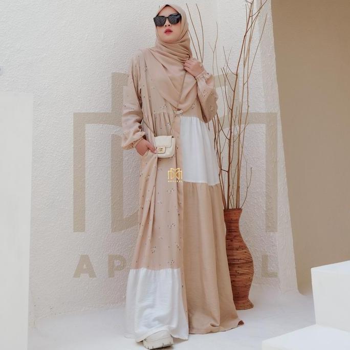 Murah Dmd Apparel - Azzura Saluria Dress Gamis Wanita Muslim