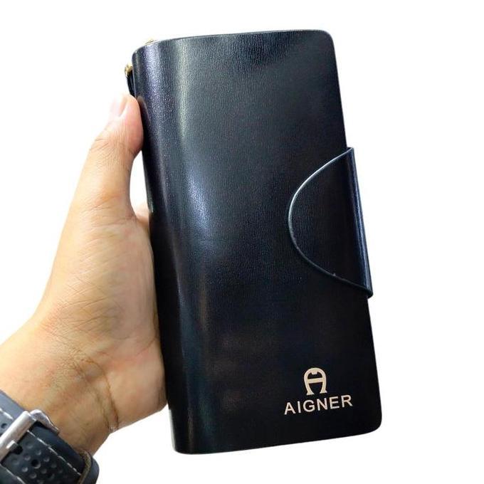 AIGNER dompet wanita kulit asli terbaru / dompet cewe / dompet perempuan kulit asli