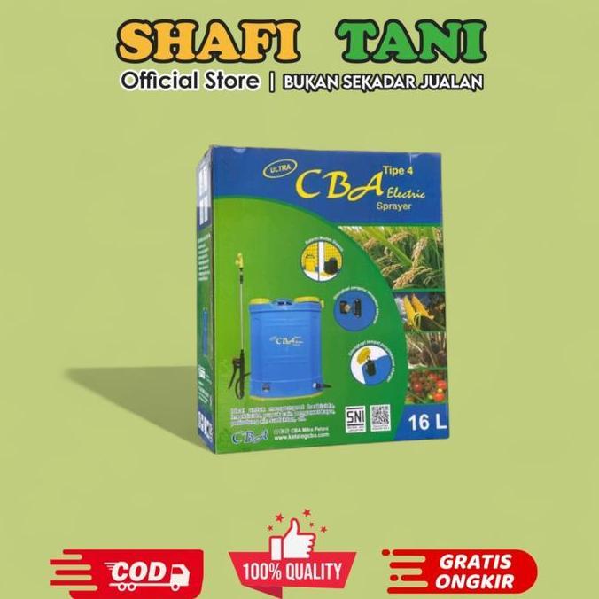 TANGKI ELEKTRIK CBA 16 liter untuk penyemprotan pestisida dan pupuk tanaman pertanian & berkebun (TE