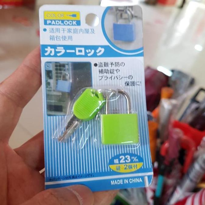 gembok koper kecil 25mm kuat 3 kunci