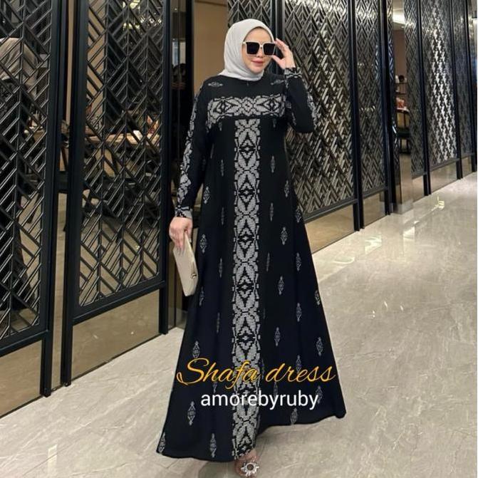 Sale Shafa Dress Amore By Ruby- Amore By Ruby - Amore Ruby - Gamis Amore By Ruby