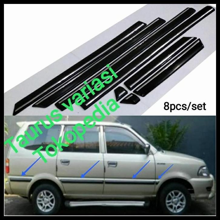 GRATIS ONGKIR LIS LIST BODY BODI MOULDING SAMPING PINTU TOYOTA KIJANG NEW EFI KAPSUL SEMUA TIPE TAHU