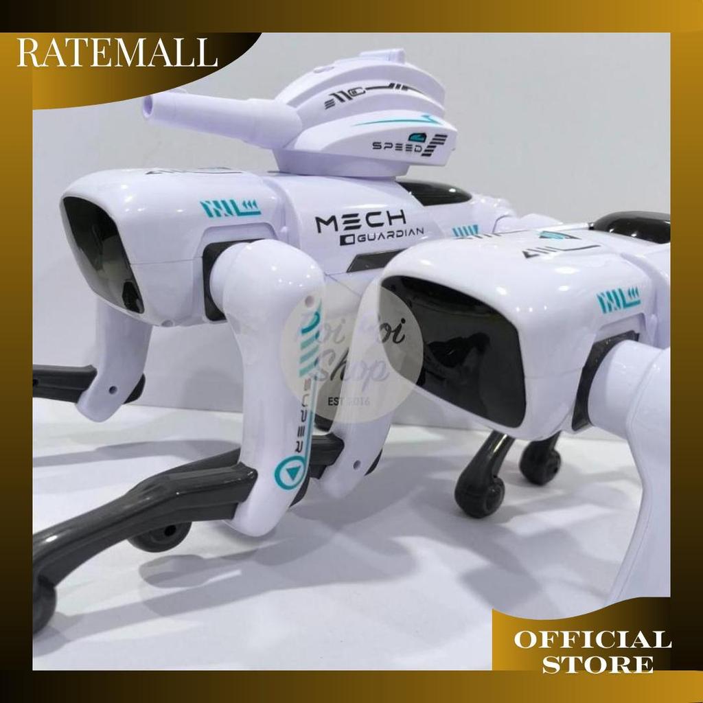 Mainan Robot Anjing Dog Rc Joget Unitree Mechdog Mainan Edukasi Anak Turret Robodog Canggih Nari Kad