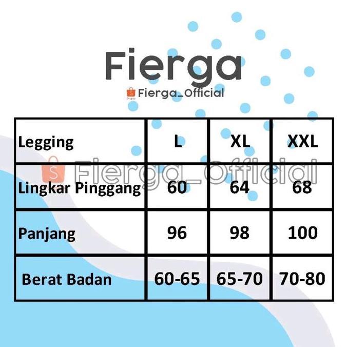 Murah Fierga Legging Lycra Mengkilap Celana Panjang Nyaman