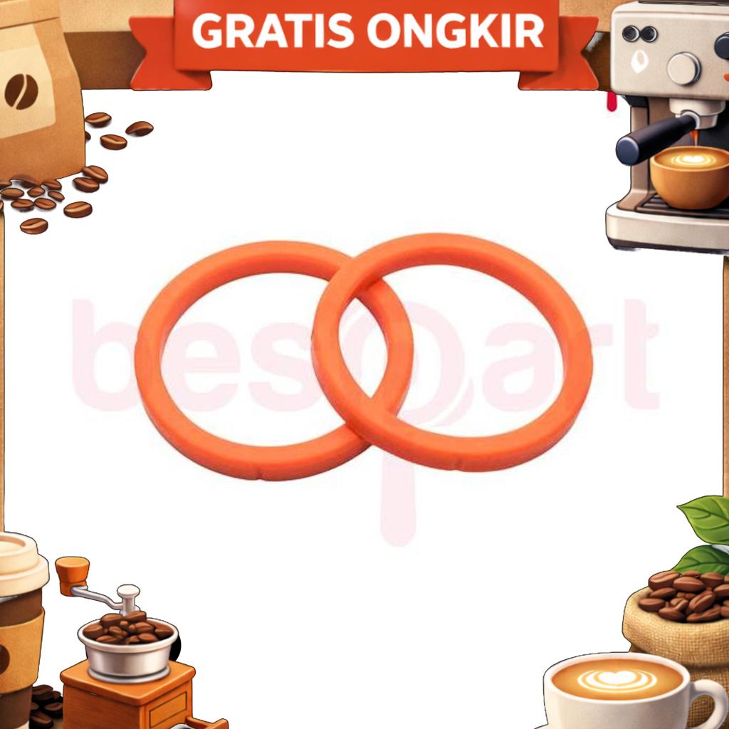 Gasket Group Head / Portafilter La Spaziale Original 64X52X7 Mm