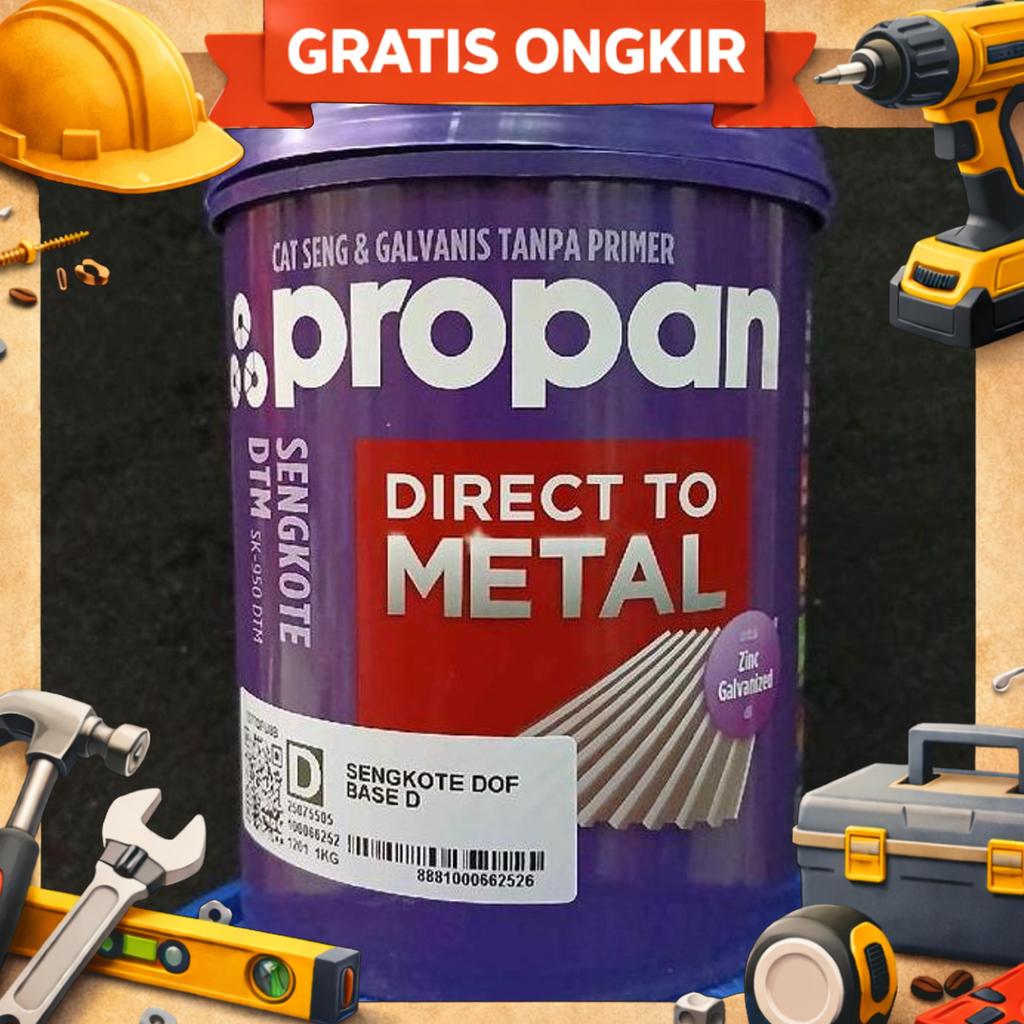 Propan Sengkote 4 Kg/Cat Alumunium/Cat Galvanis/Cat Seng